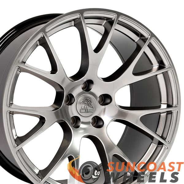 22" fits Dodge - Hellcat Style Wheel - Hyper 22x9