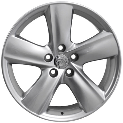 18 Fits Lexus - LS 460 Wheel - Hyper Silver 18x8 | Suncoast