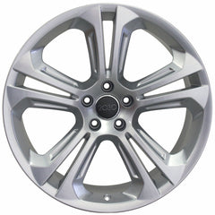 Audiアルミパネル 20 Fits Audi - Q5 Style Replica Wheel - Hyper Silver 2x8.5