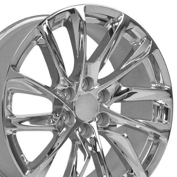 22" Replica Wheel fits Cadillac Escalade - CA90 Chrome 22x9