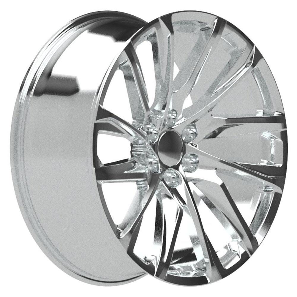 24" Wheel fits Cadillac Escalade - CA90 Chrome 24x10