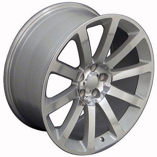 22" Fits Chrysler - 3 SRT Wheel - Silver 22x9 | Suncoast Wheels Dodge Hellcat replica wheels, Grand Cherokee SRT replica wheels, Challenger reproduction wheels, affordable Dodge replica rims