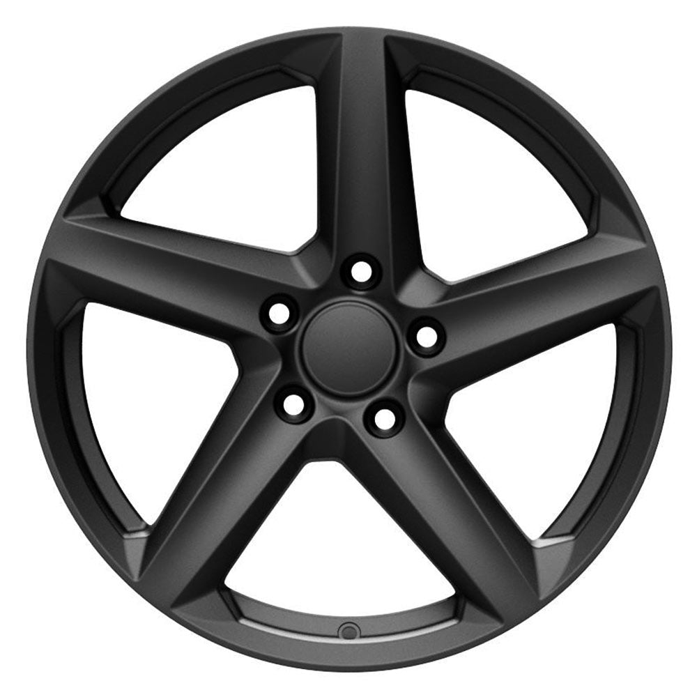 18" Wheel fits Chevrolet C7 Corvette - CV02C Satin Black 18x8.5