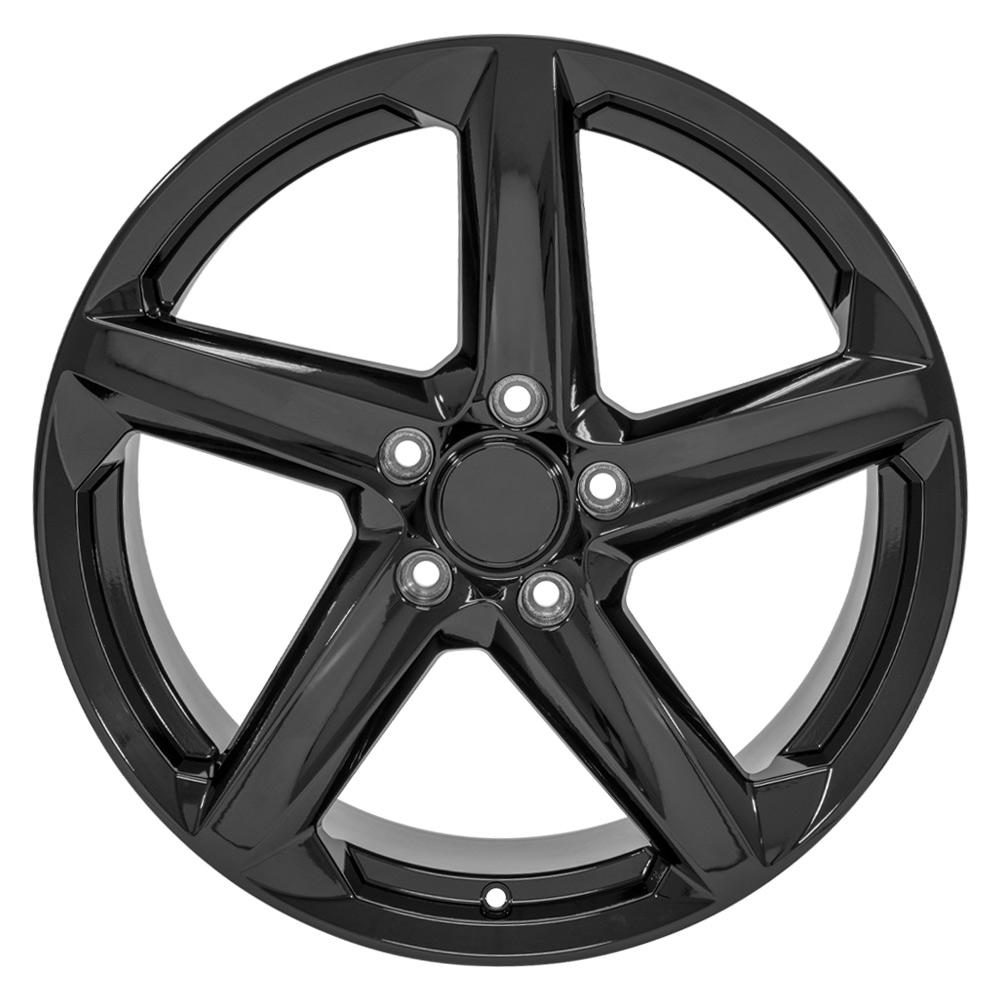 19" Replica Wheel fits Chevrolet C7 Corvette - CV02C Black 19x10