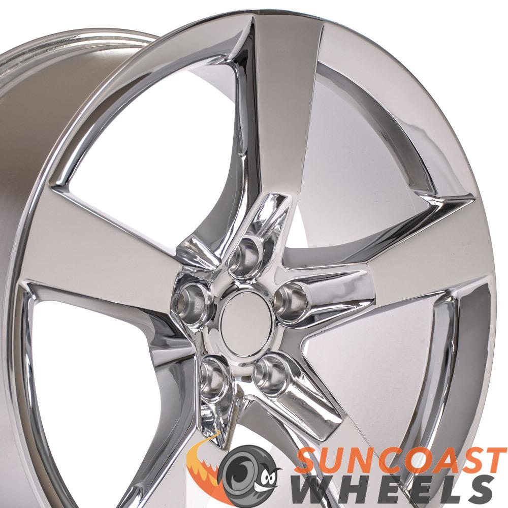 20 inch Rim Fits Camaro Wheel SS Style CV11 20x9 Chrome Wheel