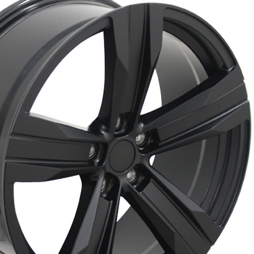 20" Fits Chevrolet - Camaro ZL1 Wheel - Satin Black 2x9.5 | Suncoast Wheels 22 inch OEM Chevy Wheels, factory Silverado 20 inch wheels, GMC replica wheels