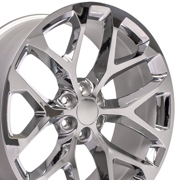 Chrome Rims fit GMC Sierra 1500 24x10