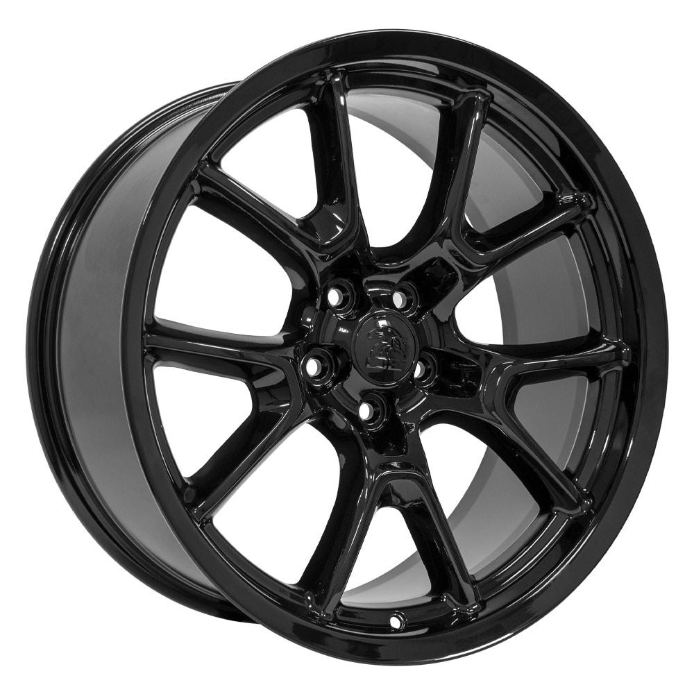 20" Wheel fits Dodge Challenger - DG21 Black 20x9