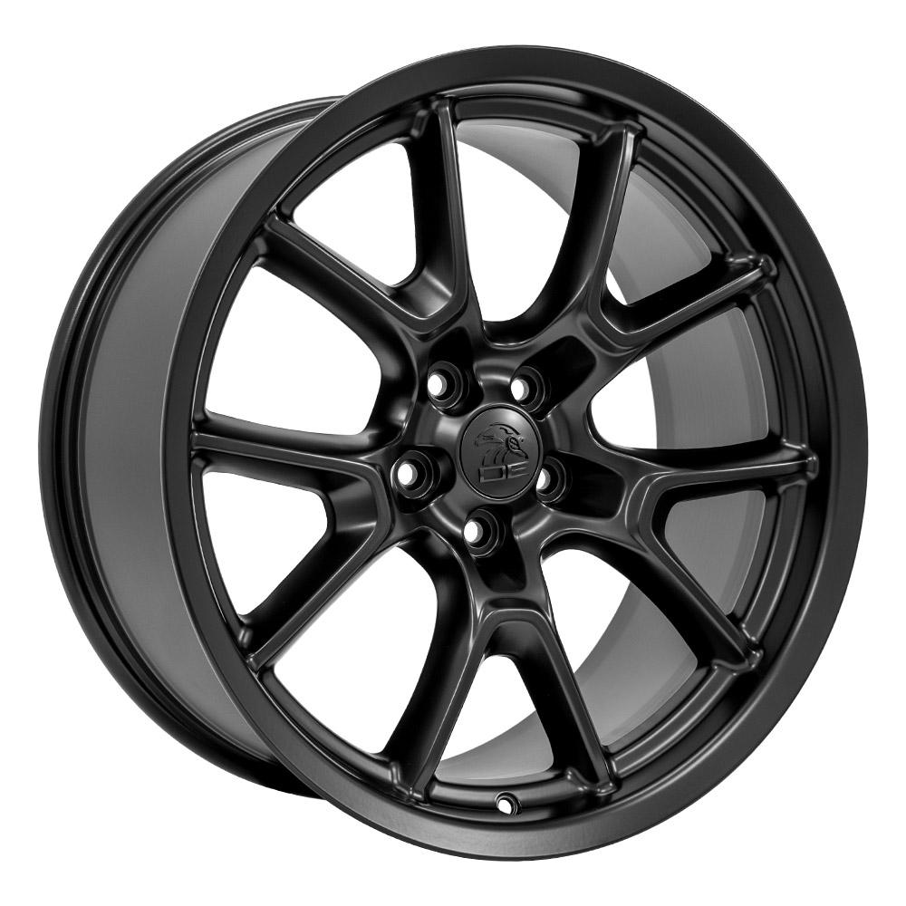 20" Wheel fits Dodge Challenger - DG21 Satin Black 20x9