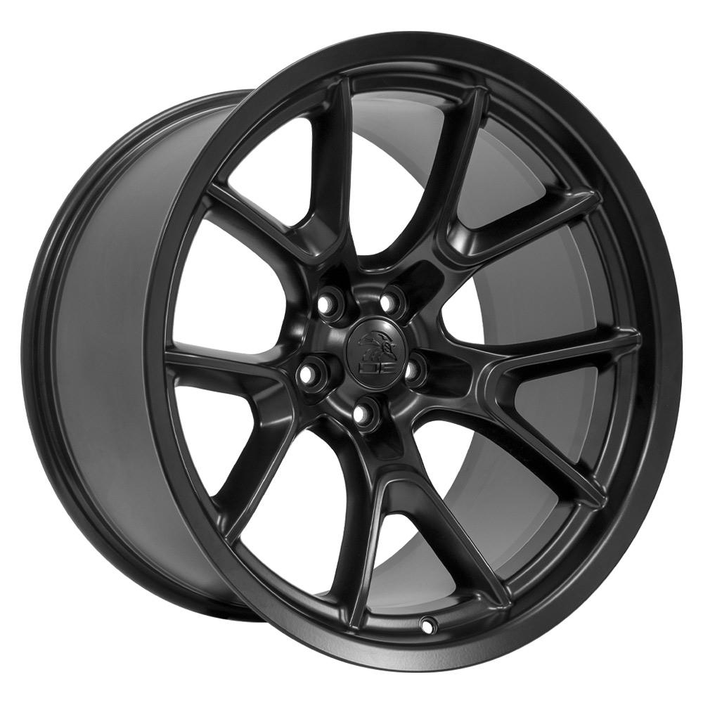 20" Wheel fits Dodge Challenger - DG21 Satin Black 20x11