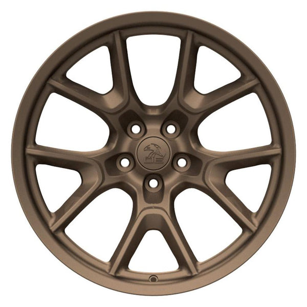 20" Wheel fits Dodge Challenger - DG21 Bronze 20x11