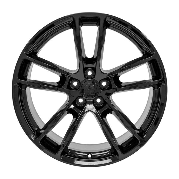 20" Wheel fits Dodge Challenger - DG23 Black 20x10
