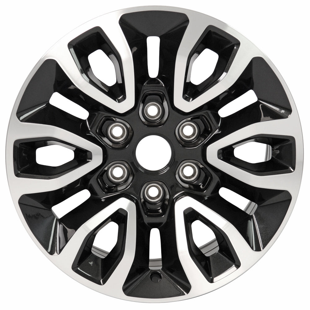 17" Ford F15 Raptor OEM Wheel - Black Machined Face 17x8.5 | Suncoast Wheels Ford Explorer replica wheels, affordable F150 OEM wheels, high quality Ford F150 aftermarket rims, inexpensive Mustang replica wheels