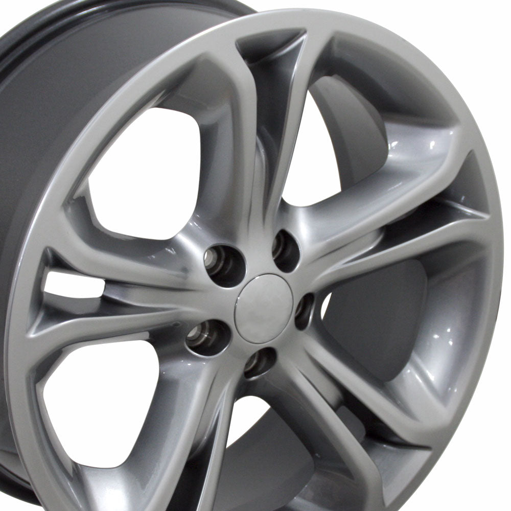 20" Fits Ford - Explorer Style Replica Wheel - Hyper Silver 2x8.5 | Suncoast Wheels Ford Explorer replica wheels, affordable F150 OEM wheels, high quality Ford F150 aftermarket rims, inexpensive Mustang replica wheels