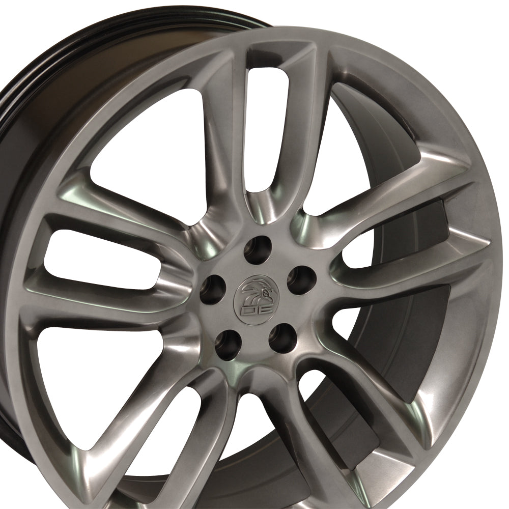 22" Fits Ford - Edge Style Replica Wheel - Hyper Black 22x9 | Suncoast Wheels Ford Explorer replica wheels, affordable F150 OEM wheels, high quality Ford F150 aftermarket rims, inexpensive Mustang replica wheels