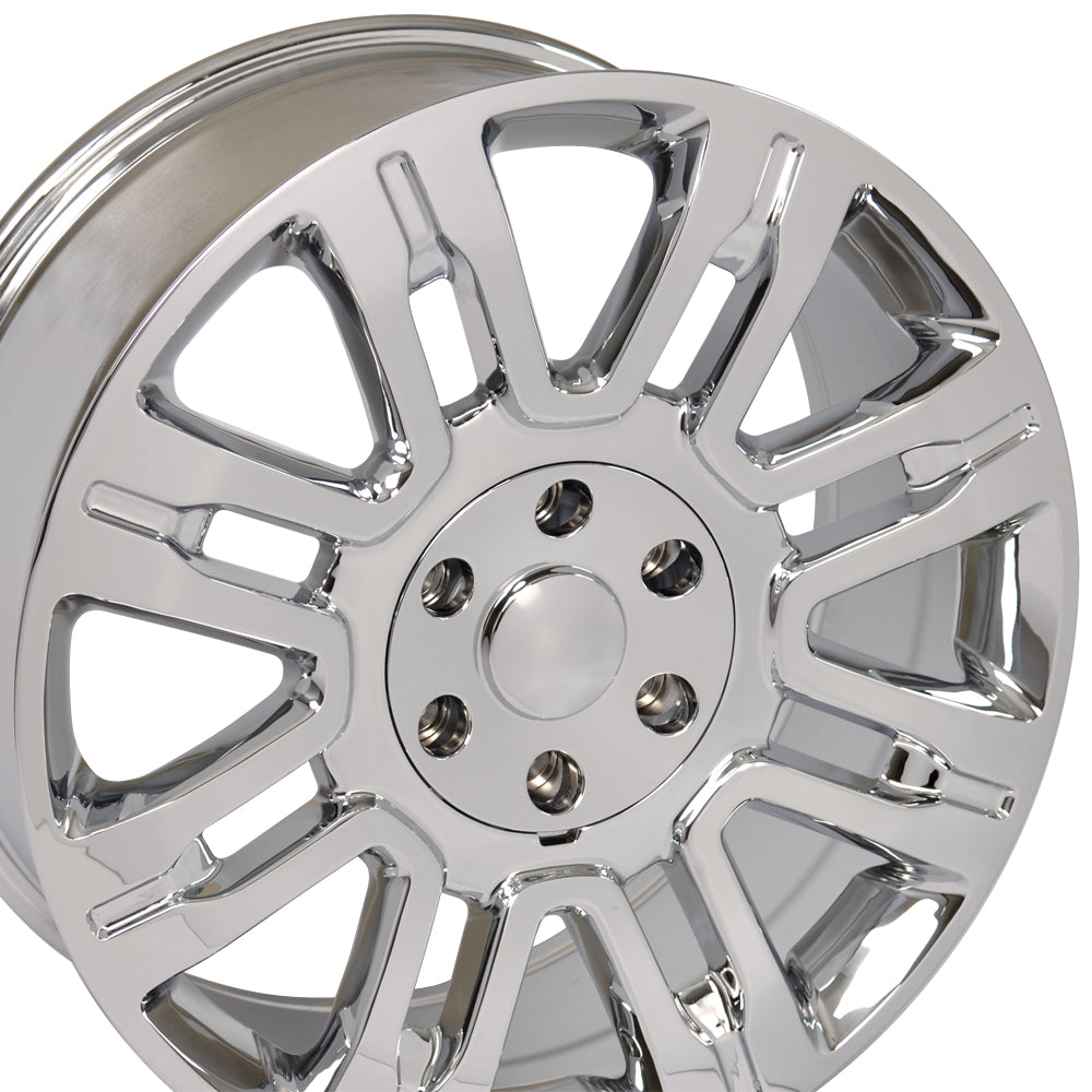 20" Fits Ford - Expedition Style Replica Wheel - Chrome 2x8.5 | Suncoast Wheels Ford Explorer replica wheels, affordable F150 OEM wheels, high quality Ford F150 aftermarket rims, inexpensive Mustang replica wheels
