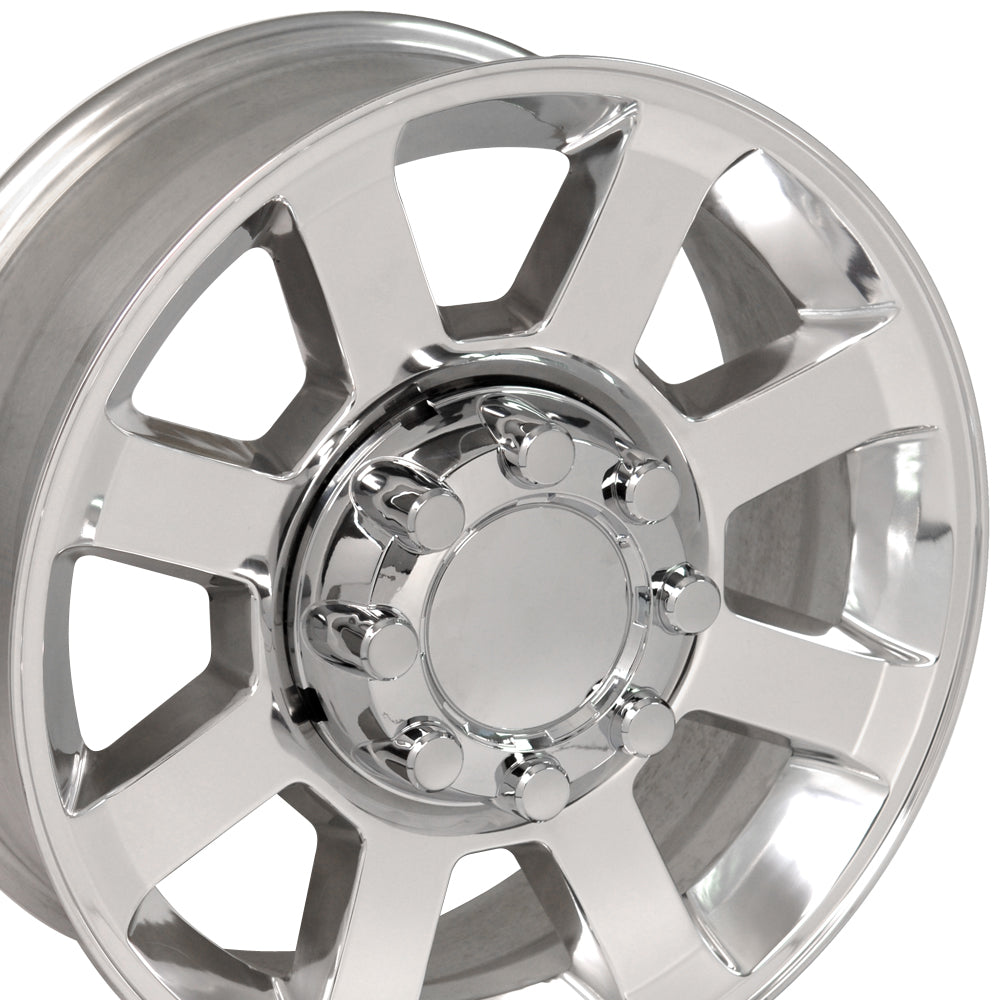 20" Fits Ford F25-F35 Wheel Replica - Polished 2x8 | Suncoast Wheels Ford Explorer replica wheels, affordable F150 OEM wheels, high quality Ford F150 aftermarket rims, inexpensive Mustang replica wheels