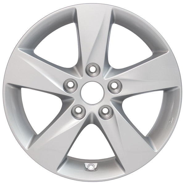 16" Hyundai - Genesis OEM Wheel - Silver 16x6.5 | Suncoast Wheels inexpensive Kia replacement wheels, Hyundai OEM replica rims, affordable Hyundai aftermarket wheels