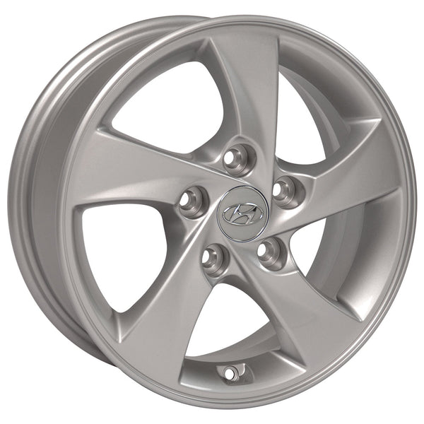 15" Fits Hyundai - Elantra OEM Wheel - Silver 15x6 | Suncoast Wheels high quality affordable replacement rims, replica OEM stock wheels, quality budget rims