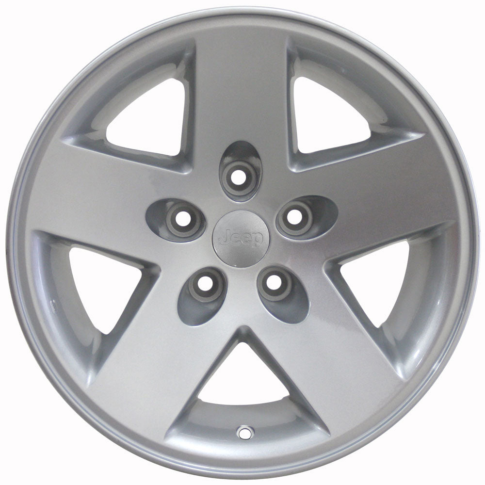17" Fits Jeep - Sport OEM Wheel - Silver 17x7.5 | Suncoast Wheels high quality affordable replacement rims, replica OEM stock wheels, quality budget rims