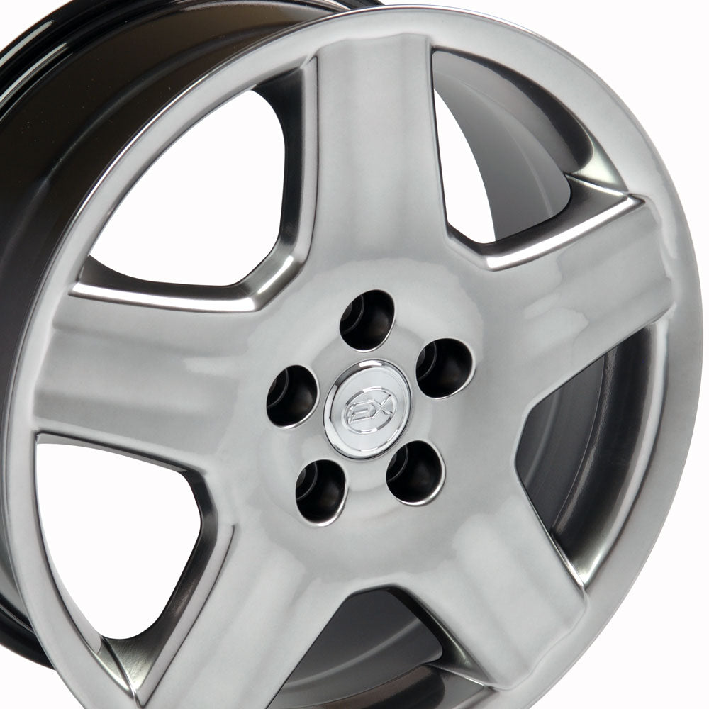 18" Fits Lexus - LS 43 Style Replica Wheel - Hyper Black 18x7.5 | Suncoast Wheels Toyota OEM replica wheels, Toyota factory rims, Scion OEM rims, high quality affordable Lexus aftermarket wheels