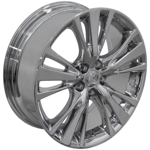 19" Fits Lexus - RX 45 Style Replica Wheel - PVD Chrome 19x7.5 | Suncoast Wheels Toyota OEM replica wheels, Toyota factory rims, Scion OEM rims, high quality affordable Lexus aftermarket wheels