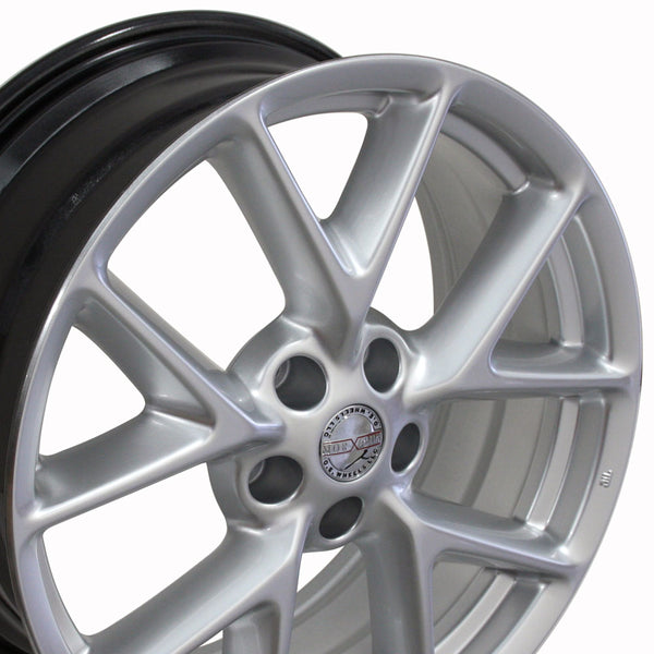 19" Fits Nissan - Maxima Style Replica Wheel - Hyper Silver 19x8 | Suncoast Wheels Nissan aftermarket replica wheels, affordable Infiniti replica rims, high quality Infiniti OEM wheels