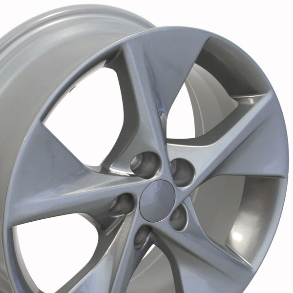 18" Fits Toyota - Camry Style Replica Wheel - Gunmetal 18x7.5 | Suncoast Wheels Toyota OEM replica wheels, Toyota factory rims, Scion OEM rims, high quality affordable Lexus aftermarket wheels