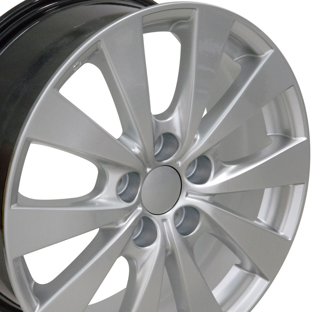 17" Fits Toyota - Avalon Style Replica Wheel - Hyper Silver 17x7 | Suncoast Wheels Toyota OEM replica wheels, Toyota factory rims, Scion OEM rims, high quality affordable Lexus aftermarket wheels