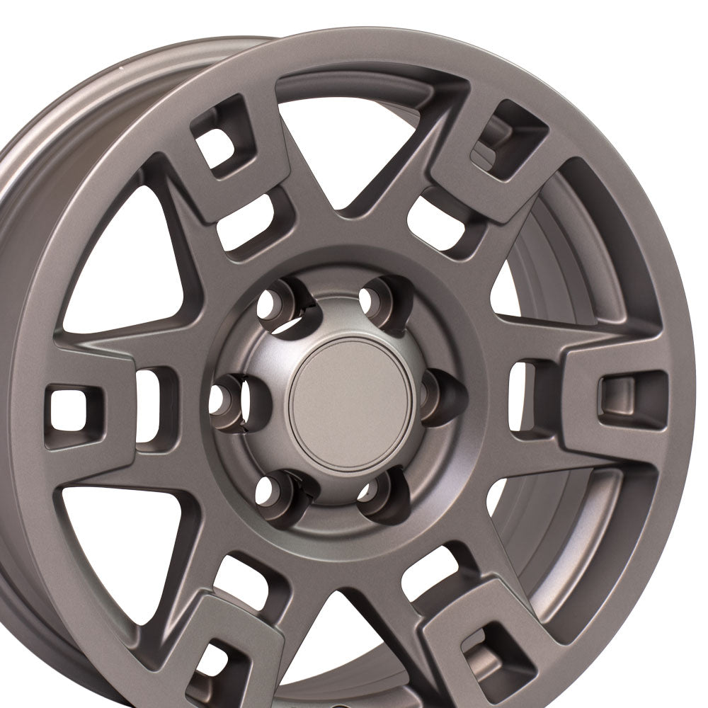 17" Wheel fits Toyota 4-Runner TRD Style Satin Graphite 17x7 Rim