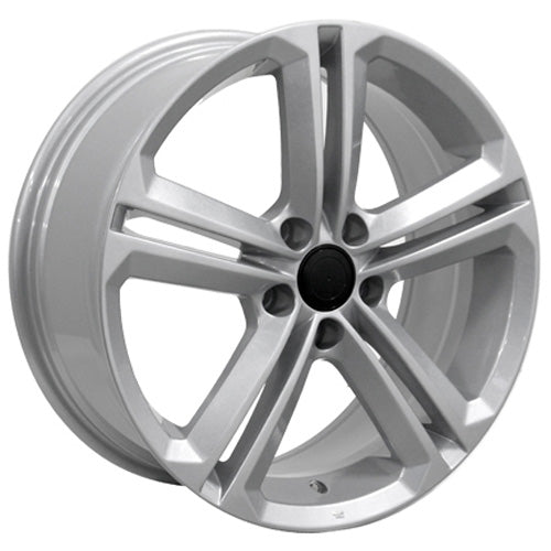 18" Fits VW Volkswagen - CC Wheel - Silver 18x8 | Suncoast Wheels high quality affordable replacement rims, replica OEM stock wheels, quality budget rims