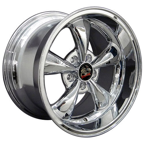 17" Fits Ford - Mustang Bullitt Wheel - Chrome 17x1.5 | Suncoast Wheels Ford Explorer replica wheels, affordable F150 OEM wheels, high quality Ford F150 aftermarket rims, inexpensive Mustang replica wheels