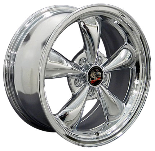 17" Fits Ford - Mustang Bullitt Wheel - Chrome 17x8 | Suncoast Wheels Ford Explorer replica wheels, affordable F150 OEM wheels, high quality Ford F150 aftermarket rims, inexpensive Mustang replica wheels