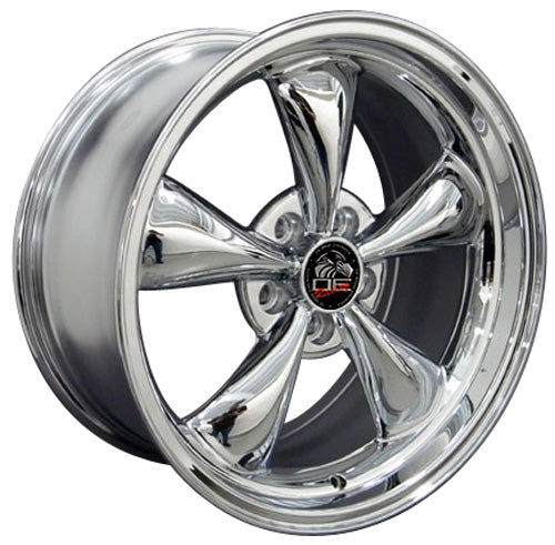 17" Fits Ford - Mustang Bullitt Wheel - Chrome 17x9 | Suncoast Wheels Ford Explorer replica wheels, affordable F150 OEM wheels, high quality Ford F150 aftermarket rims, inexpensive Mustang replica wheels