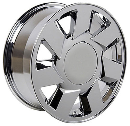 17" Fits Cadillac - DTS Wheel - Chrome 17x7.5 | Suncoast Wheels 22 inch OEM Chevy Wheels, factory Silverado 20 inch wheels, GMC replica wheels