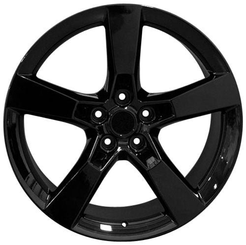 20" Fits Camaro - SS Style Replica Wheel - Black 2x9 | Suncoast Wheels 22 inch OEM Chevy Wheels, factory Silverado 20 inch wheels, GMC replica wheels