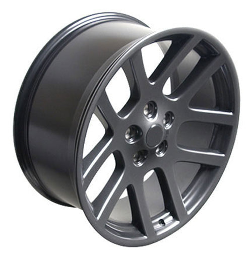 22" Fits Dodge - Ram SRT Wheel - Gunmetal 22x1 | Suncoast Wheels Dodge Hellcat replica wheels, Grand Cherokee SRT replica wheels, Challenger reproduction wheels, affordable Dodge replica rims