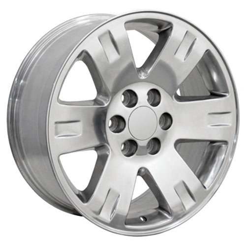 20" Fits GMC - Yukon Wheel - Polished 2x8.5 | Suncoast Wheels 22 inch OEM Chevy Wheels, factory Silverado 20 inch wheels, GMC replica wheels