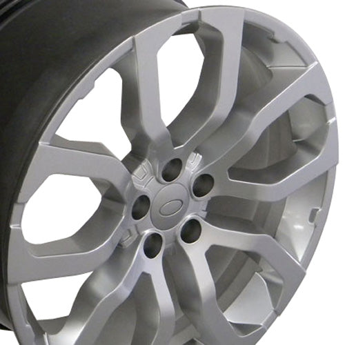 22" Fits Land Rover - Range RoverWheel - Hyper Silver 22x1 | Suncoast Wheels Land Rover OEM replica wheels, affordable Range Rover replacement rims, high quality Range Rover replica wheels