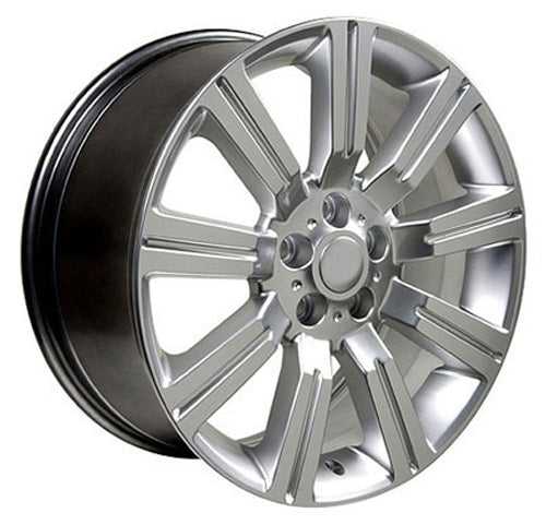22" Fits Land Rover - Stormer Wheel - Hyper Silver 22x1 | Suncoast Wheels Land Rover OEM replica wheels, affordable Range Rover replacement rims, high quality Range Rover replica wheels