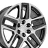 20" Wheel fits Chevrolet Silverado 1500 - CV63 Gunmetal Machined 20x9